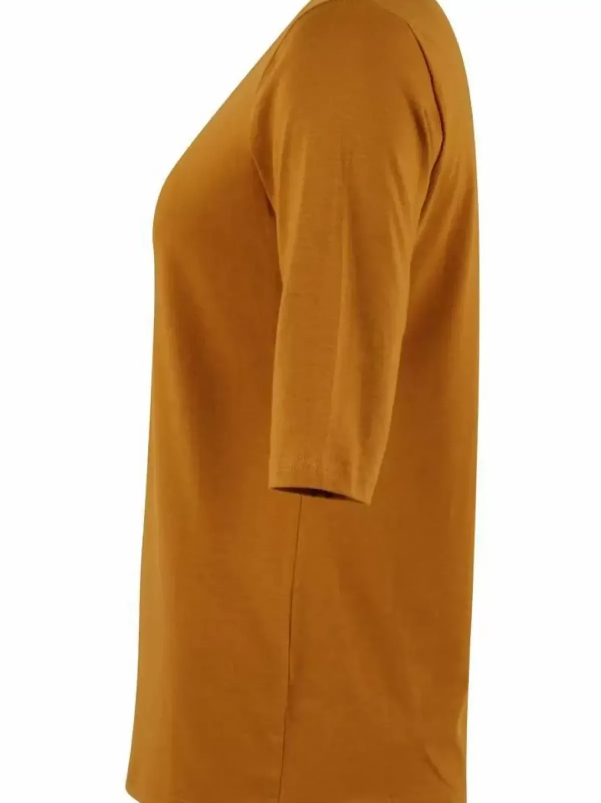 Danefæ T-Shirts>Danemanna Modal Tee Golden Honey