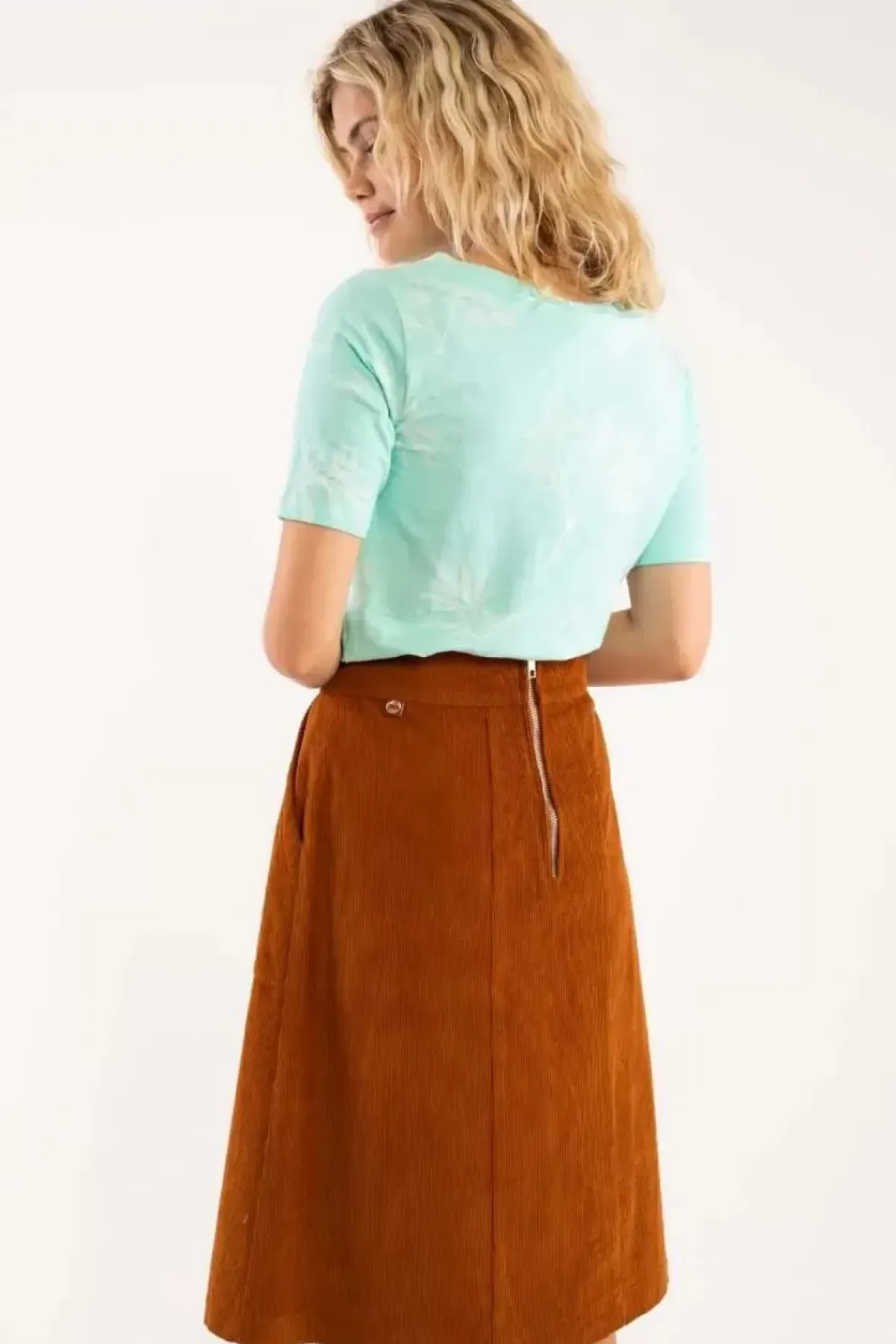 Danefæ Röcke>Danemaren Cord Skirt Occer