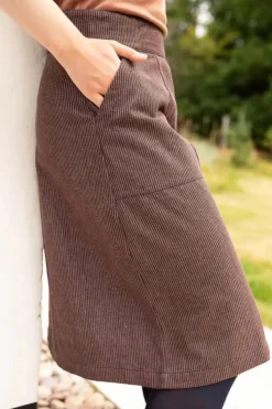 Danefæ Röcke>Danemaren Denim Skirt Dk Navy/Occer