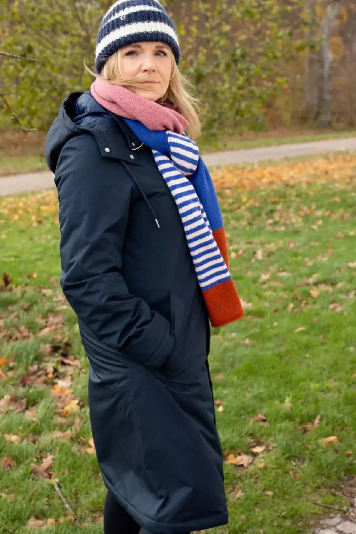 Danefæ Winterjacken>Danemargrethe Winter Coat Dk Navy