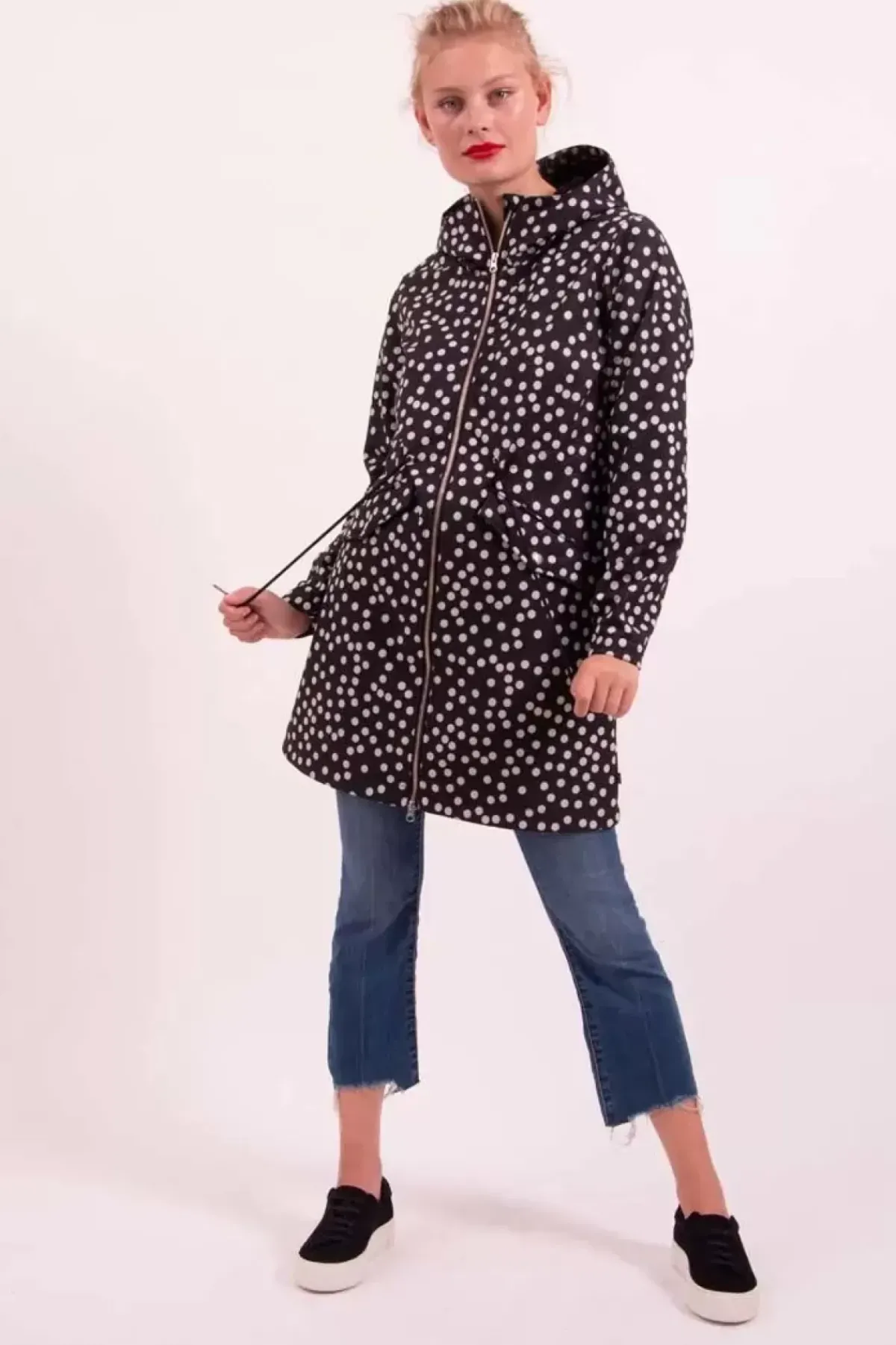 Danefæ Softshell-Jacken>Danemarianne Softshell Black/Offwhite Fundots
