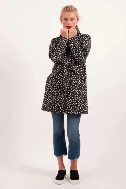 Danefæ Softshell-Jacken>Danemarianne Softshell Black/Offwhite Fundots