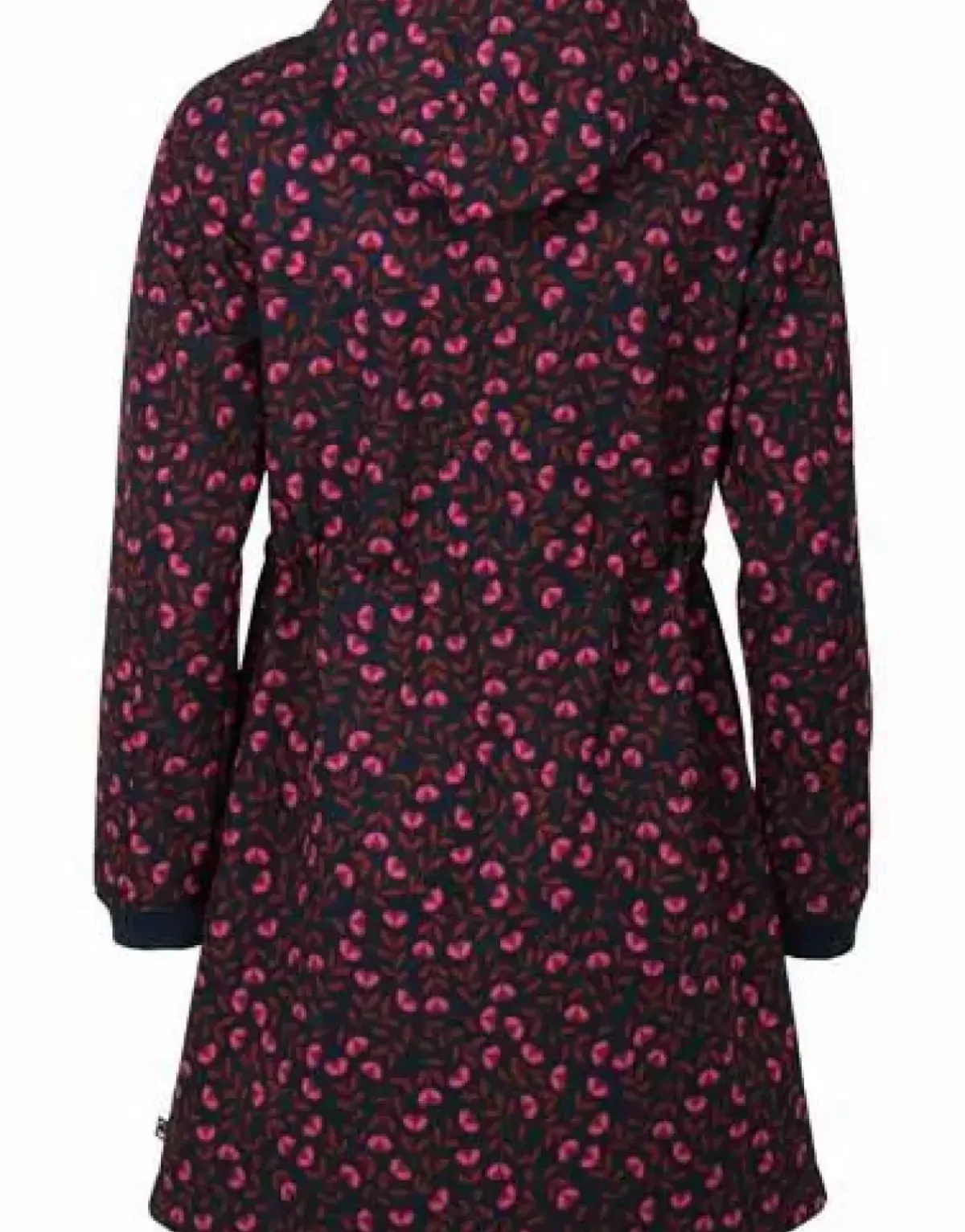 Danefæ Softshell-Jacken>Danemarianne Softshell Dusty Navy Fleuri