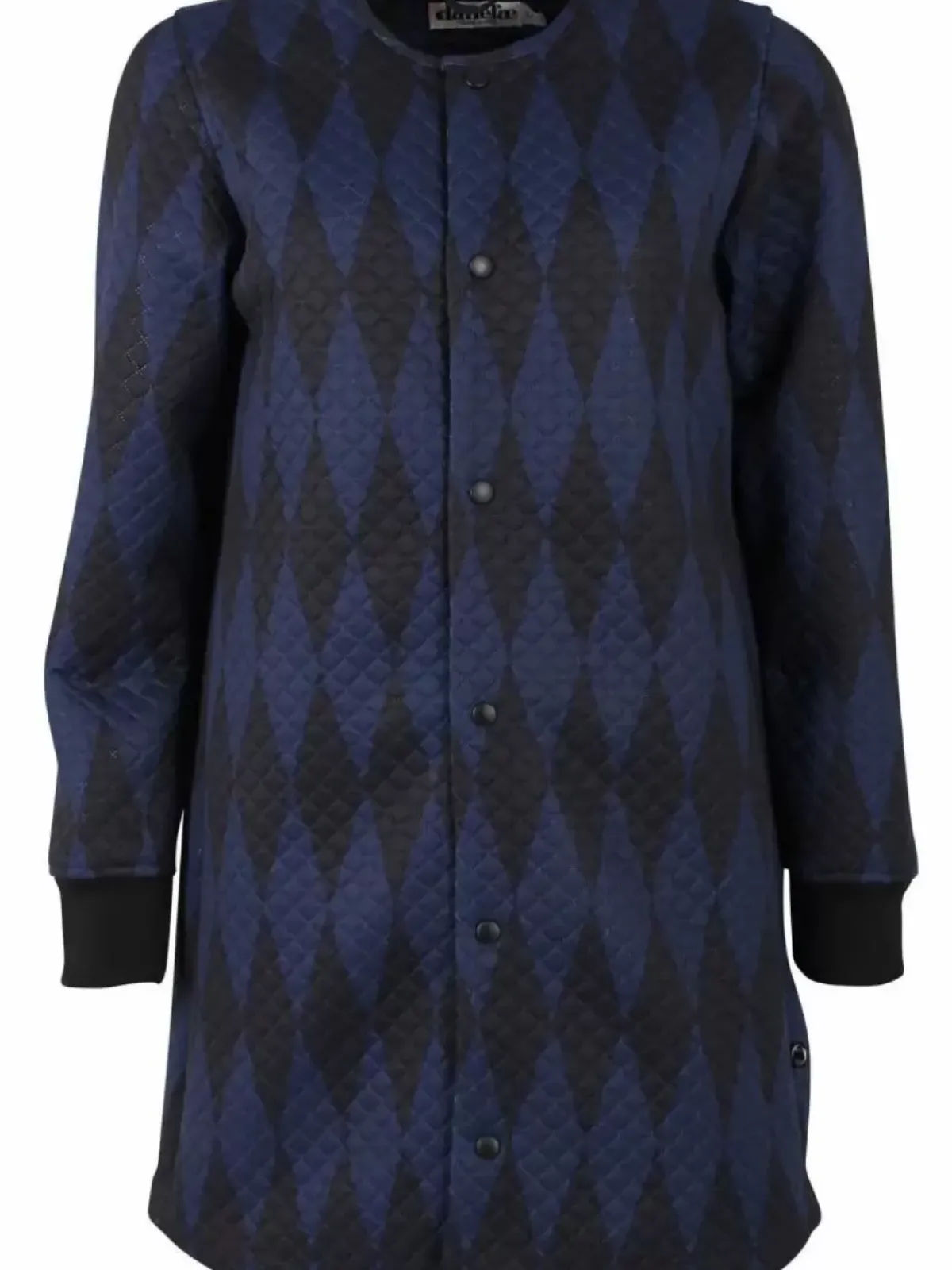 Danefæ Thermokleidung>Danemaude Thermo Coat Black/Marine Diamond
