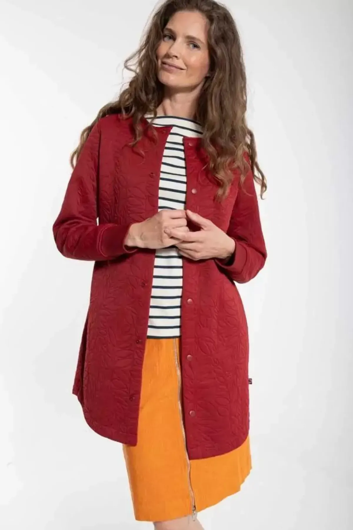 Danefæ Thermokleidung>Danemaude Thermo Coat Dark Red