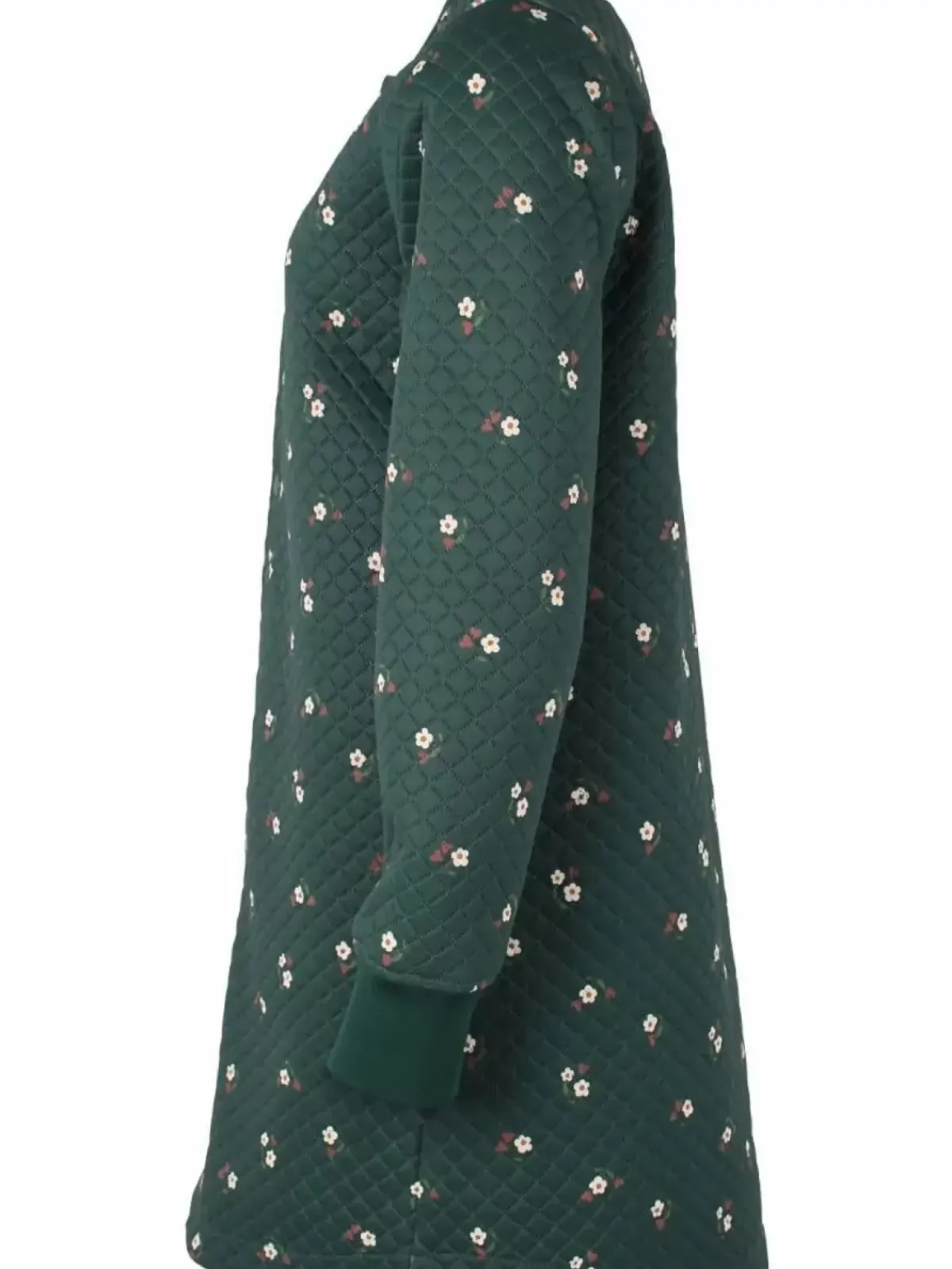 Danefæ Thermokleidung>Danemaude Thermo Coat Deep Forest Miniflower