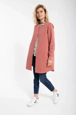 Danefæ Thermokleidung>Danemaude Thermo Coat Grey Rose