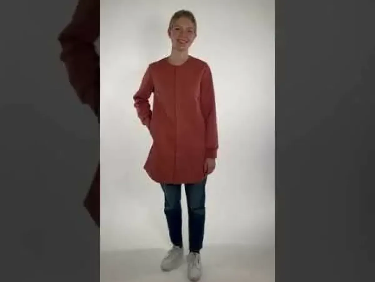 Danefæ Thermokleidung>Danemaude Thermo Coat Grey Rose