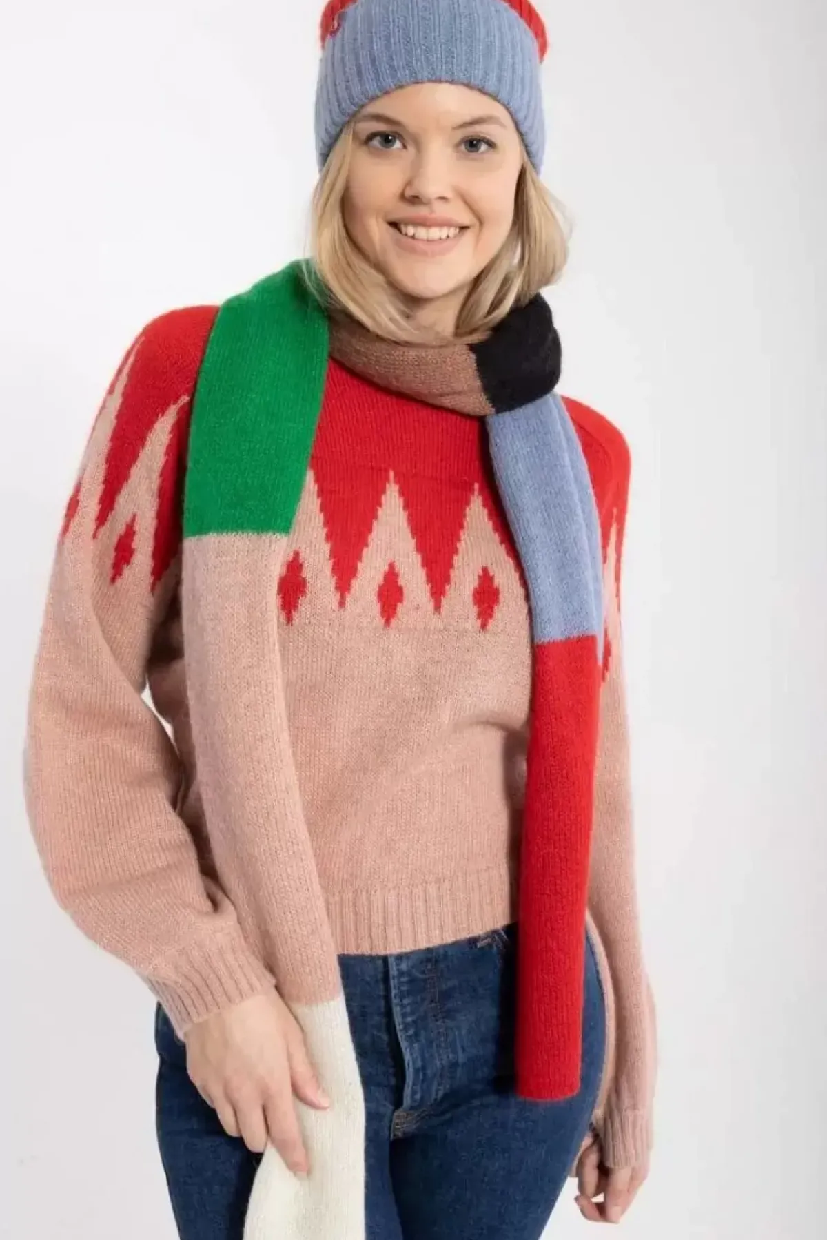 Danefæ Schals>Danembace Scarf Multicolour