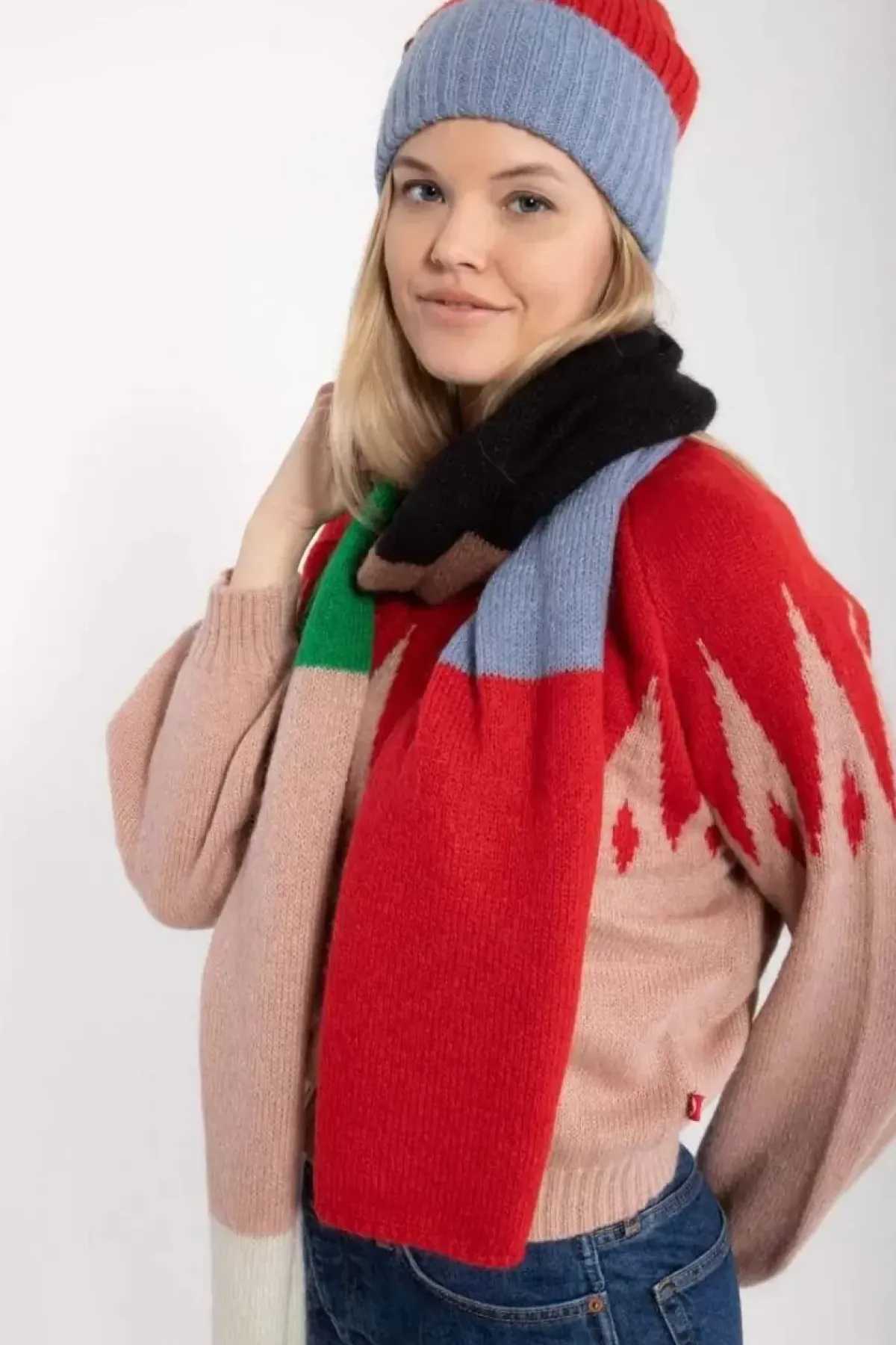 Danefæ Schals>Danembace Scarf Multicolour