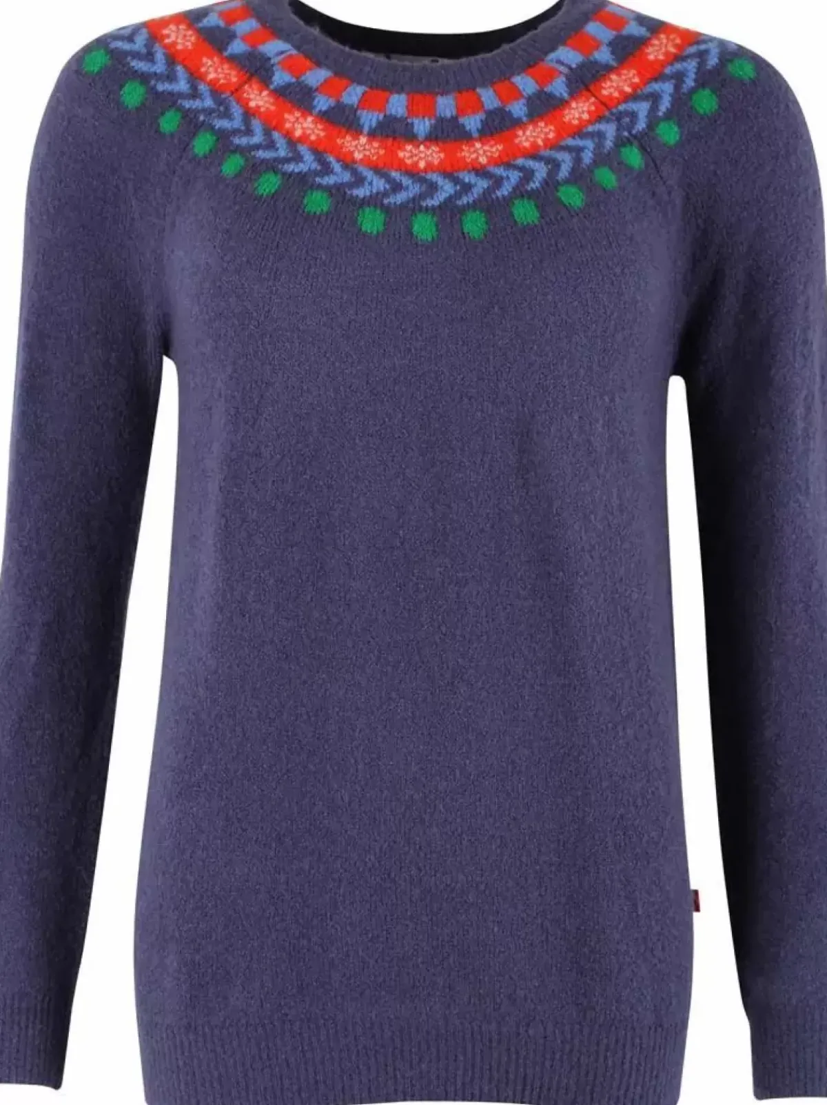 Danefæ Strickwaren>Danemerry Light Wool Sweater Grey Marine