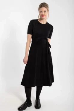 Danefæ Röcke>Danemikkelsen Cord Skirt Black