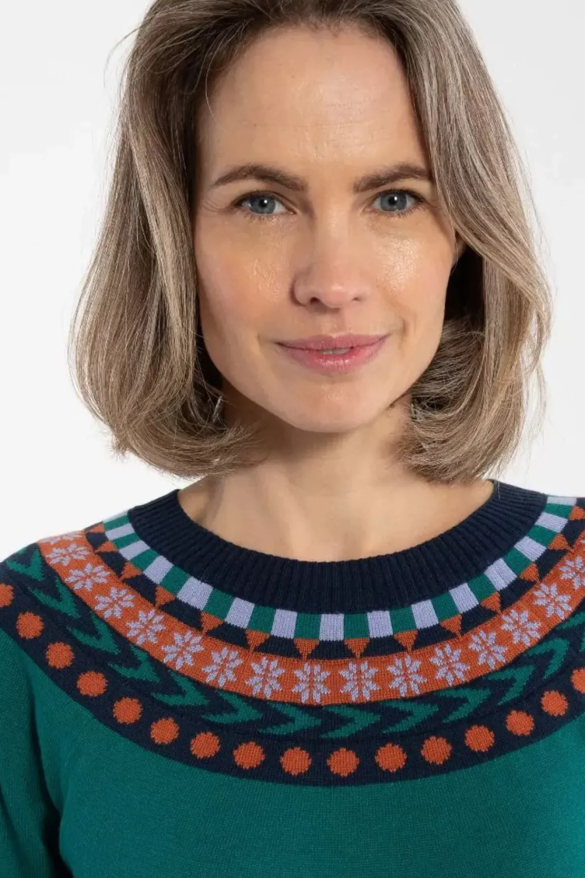 Danefæ Strickwaren>Danemood Sweater Duck Green