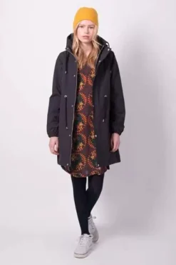 Danefæ Winterjacken>Danenora Winter Parka Black