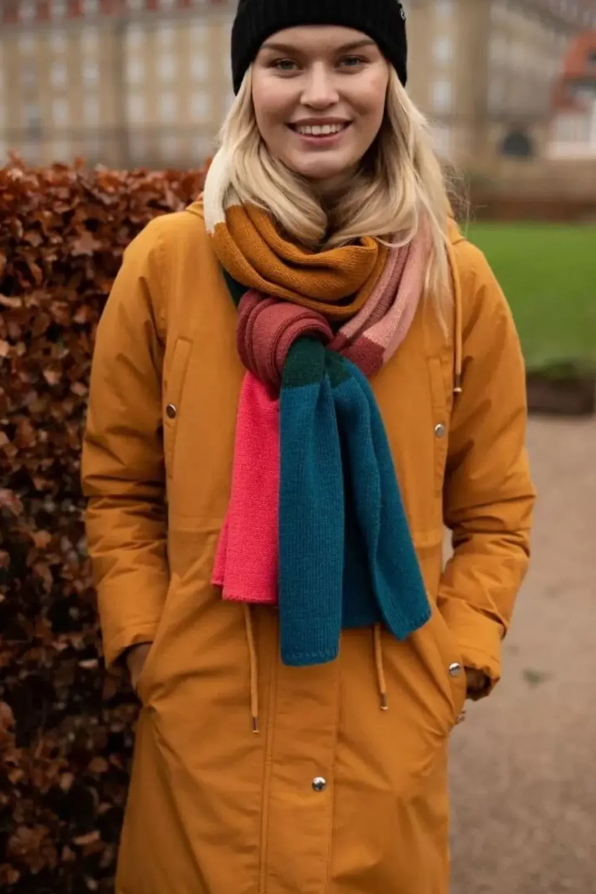 Danefæ Winterjacken>Danenora Winter Parka Mustard