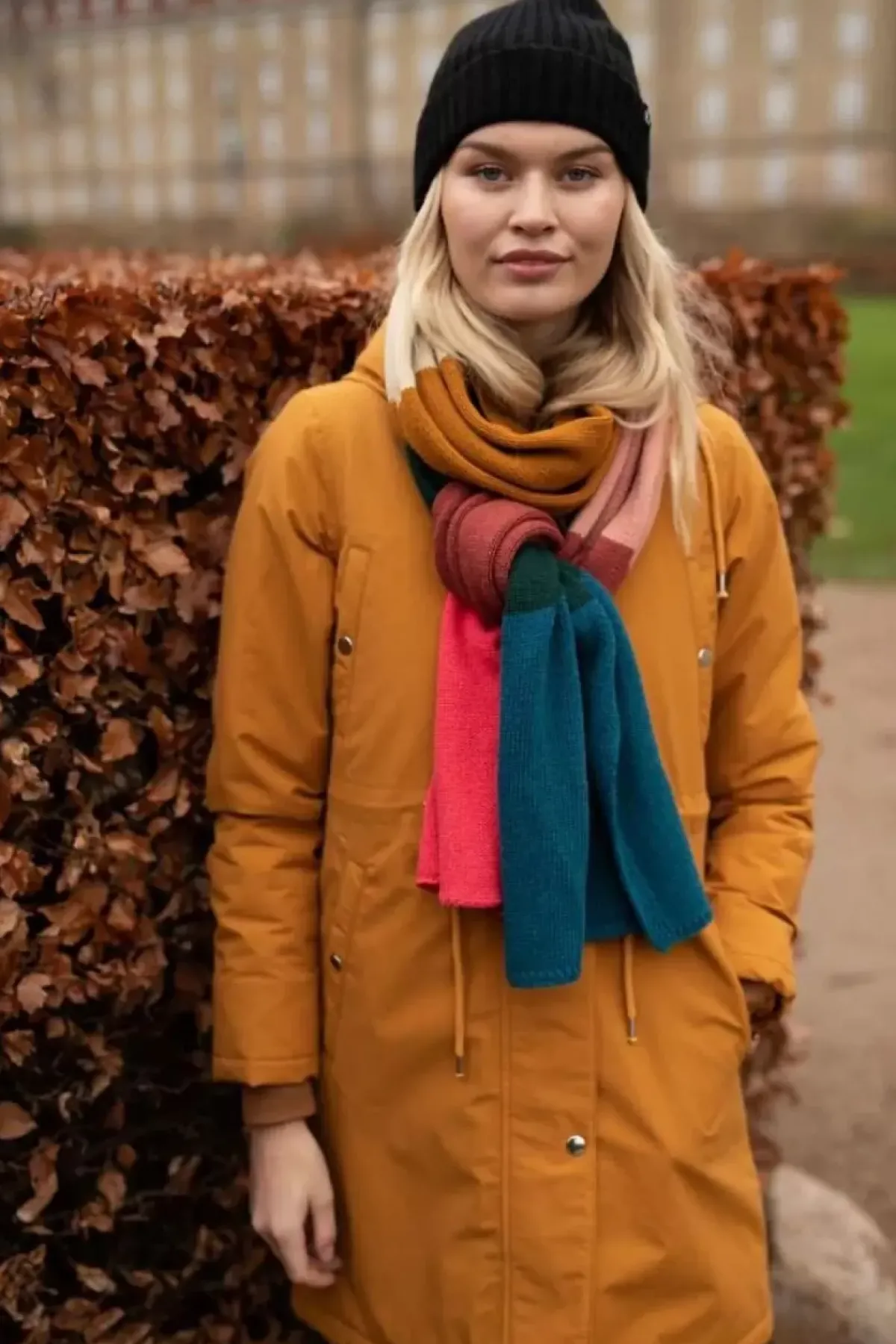 Danefæ Winterjacken>Danenora Winter Parka Mustard