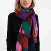 Danefæ Schals>Danenordby Scarf Dark Bordeaux Swanoscope