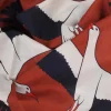 Danefæ Schals>Danenordby Scarf Rust Big Stork