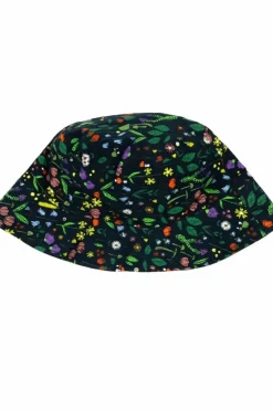 Danefæ Mützen/Hute>Danepoppins Hat Dk Navy Botanical
