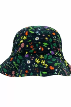 Danefæ Mützen/Hute>Danepoppins Hat Dk Navy Botanical