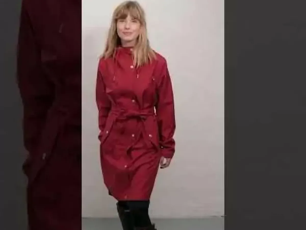 Danefæ Regenjacken>Danerainlover Raincoat Dark Red