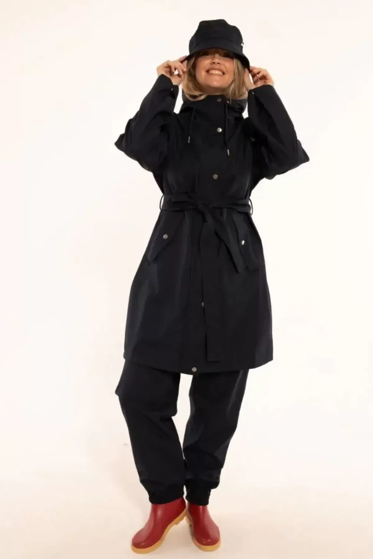 Danefæ Regenjacken>Danerainlover Raincoat Dk Navy