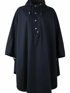 Danefæ Regenjacken>Danerain Poncho Dk Navy