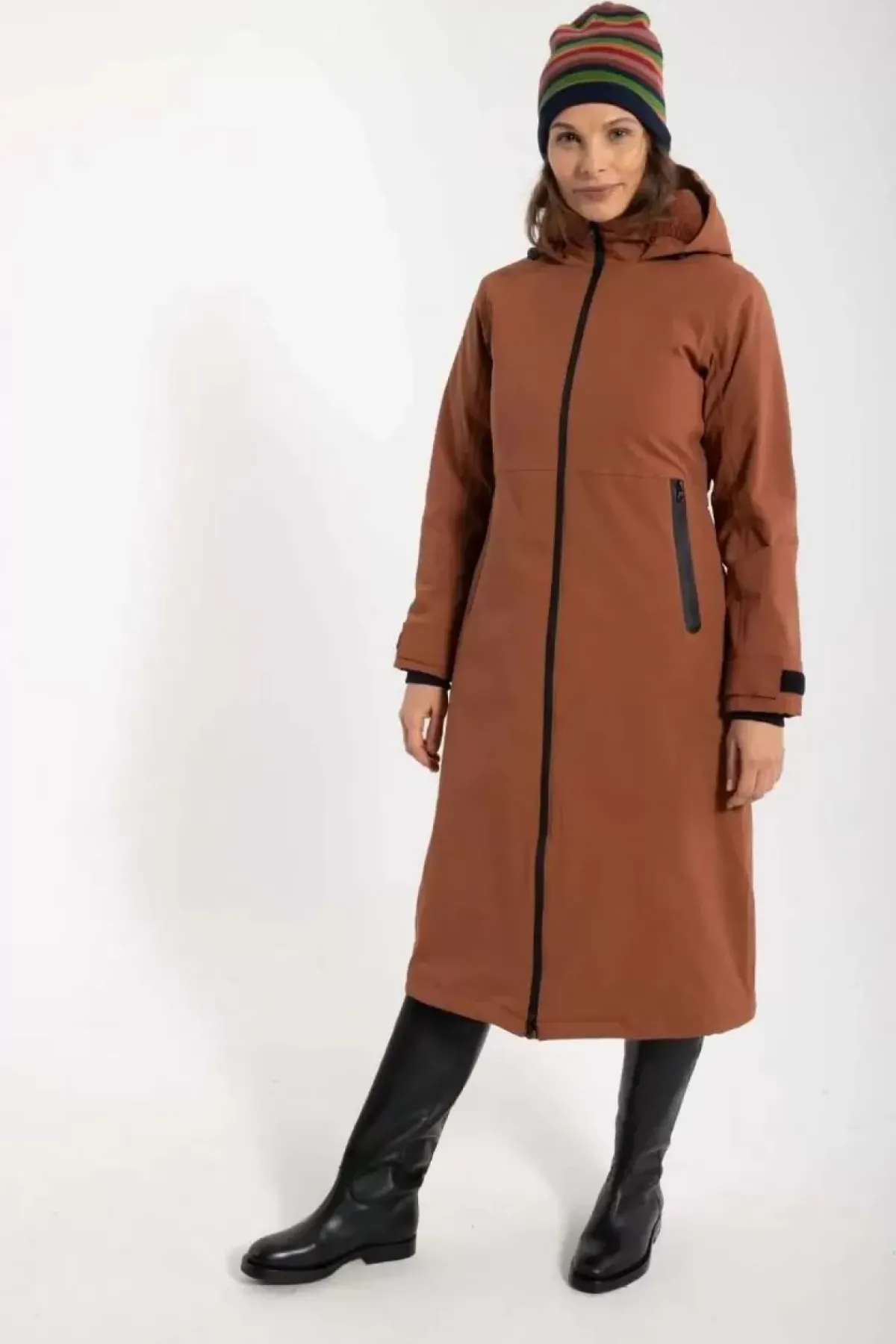 Danefæ Winterjacken>Danesandur Winter Coat Brick