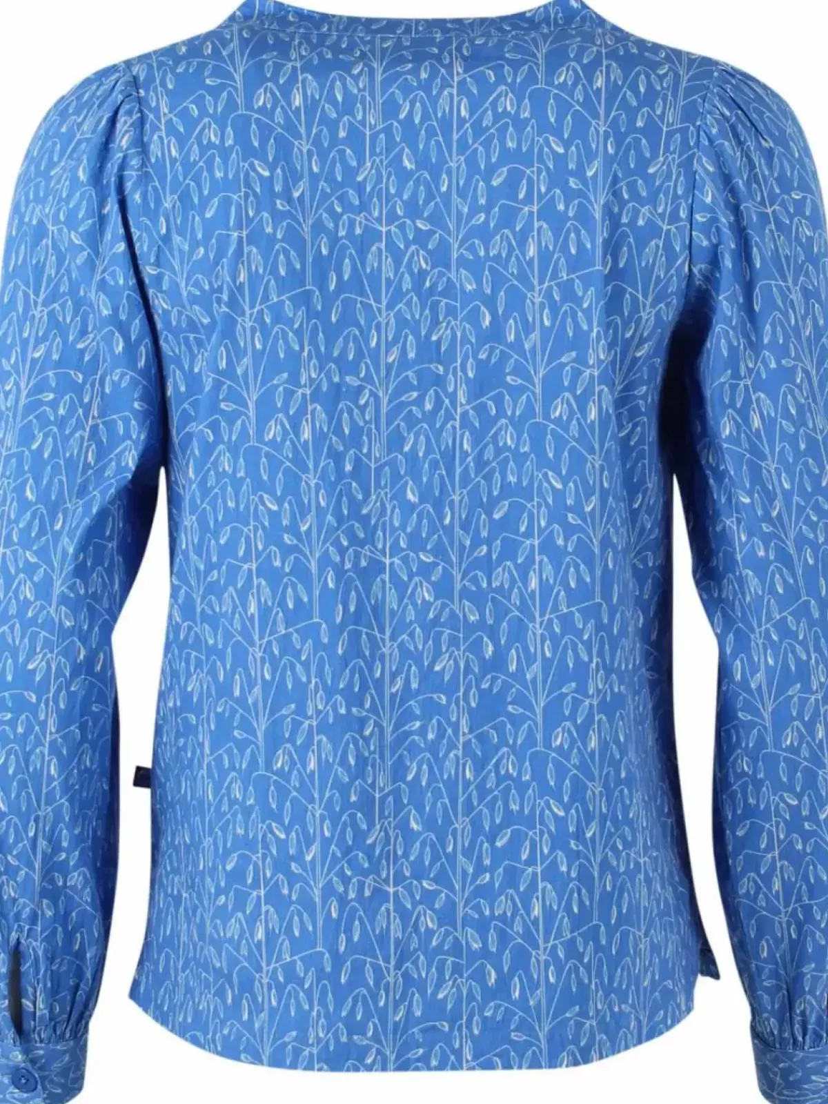 Danefæ Blusen>Danesanna Poplin Shirt Cold Blue/Chalk Oats