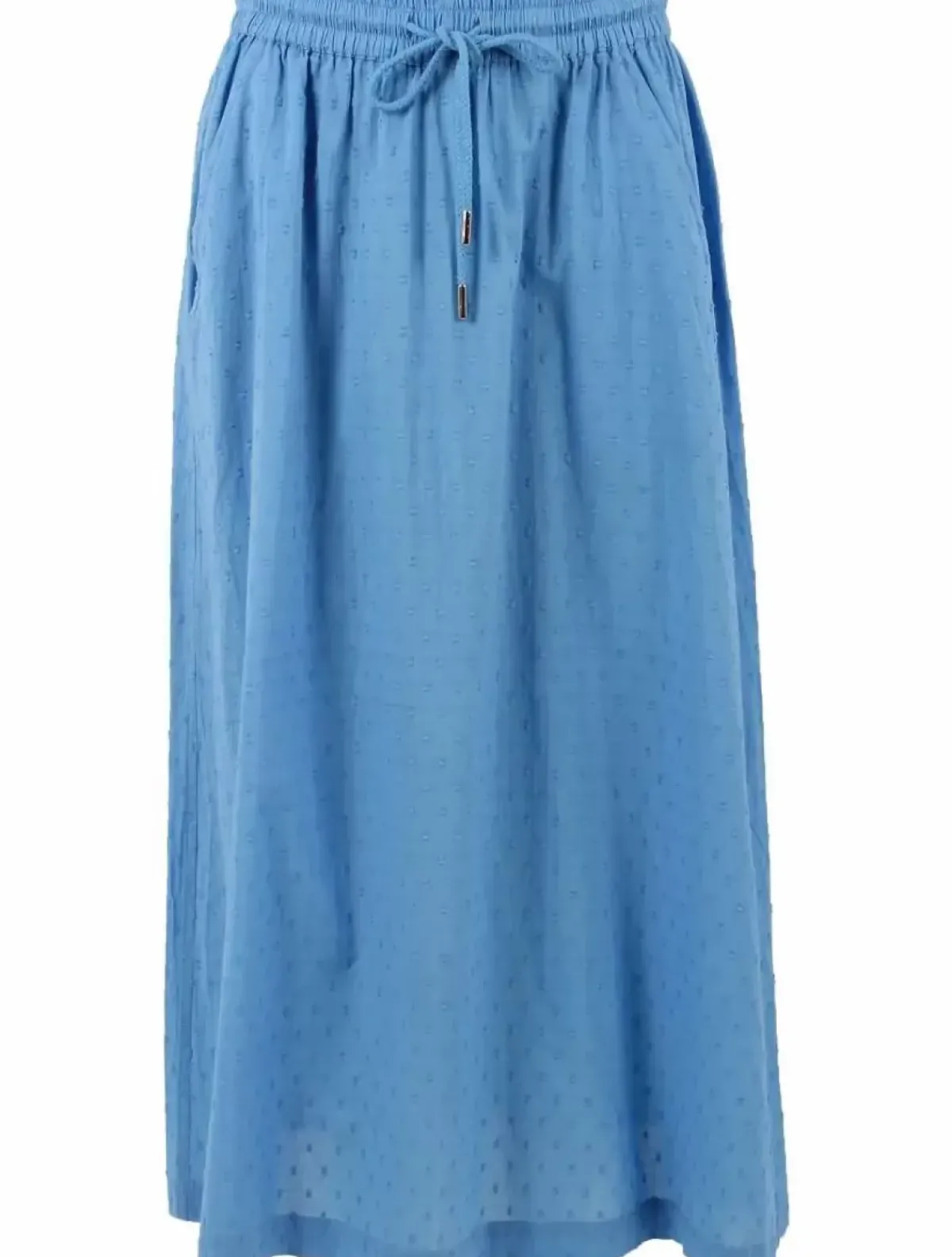 Danefæ Röcke>Danespresso Cotton Dot Skirt Ice Blue