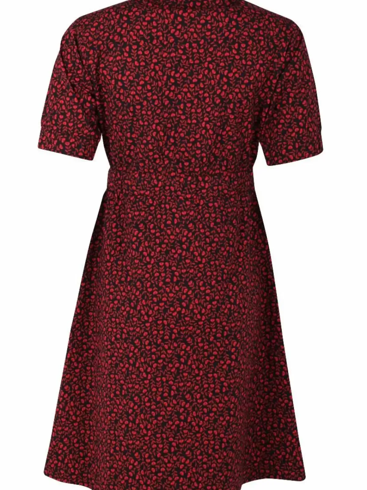 Danefæ Kleider>Danesusanne Poplin Dress Black Fleurie