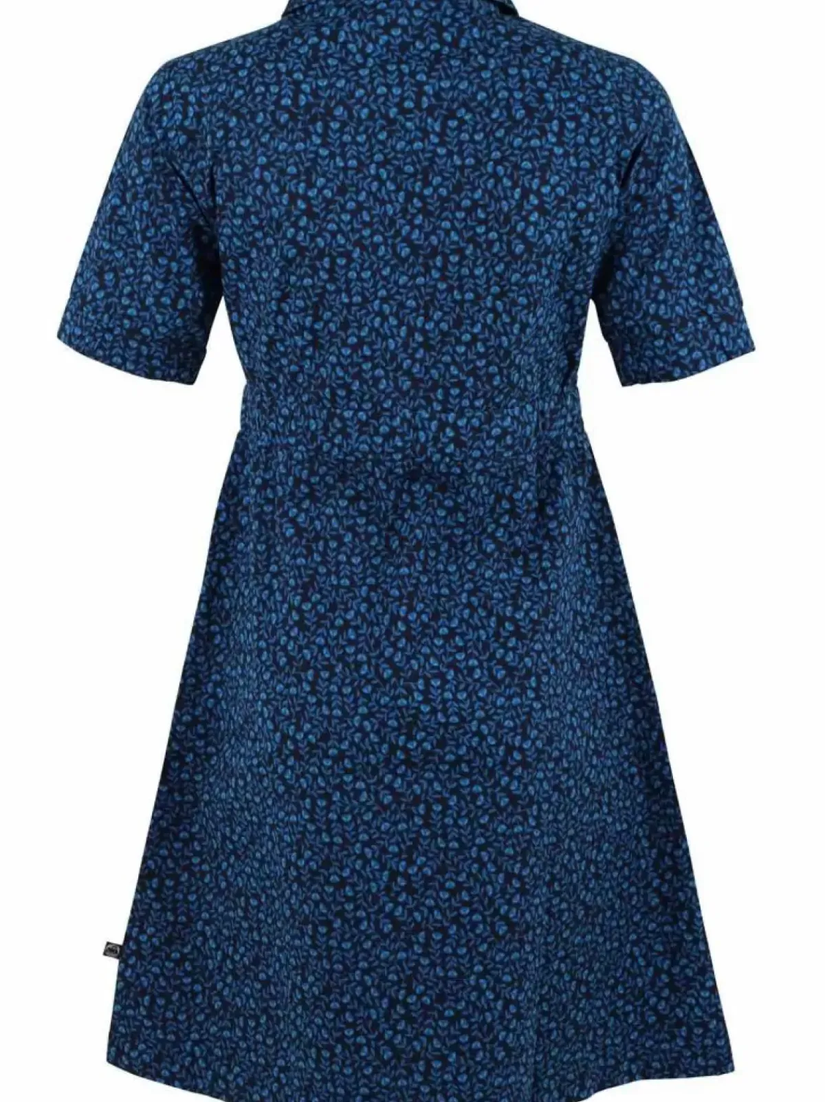 Danefæ Kleider>Danesusanne Poplin Dress Dusty Blue Fleurie