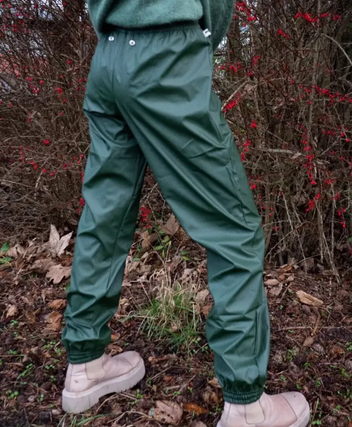 Danefæ Regenhosen>Danesvalbard Rain Pants Dark Khaki