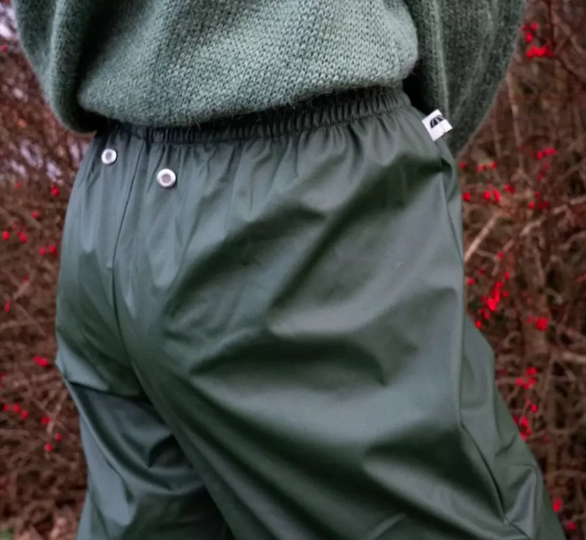 Danefæ Regenhosen>Danesvalbard Rain Pants Dark Khaki