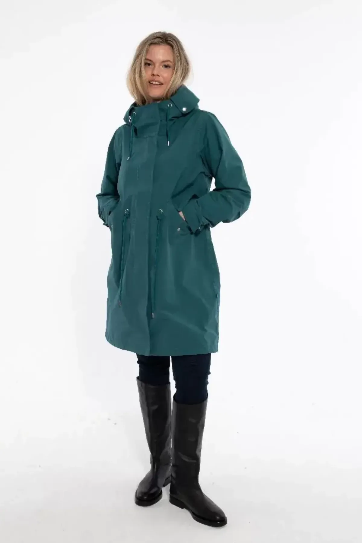 Danefæ Übergangsjacken>Danesvaneke Midseason Parka Dark Duck