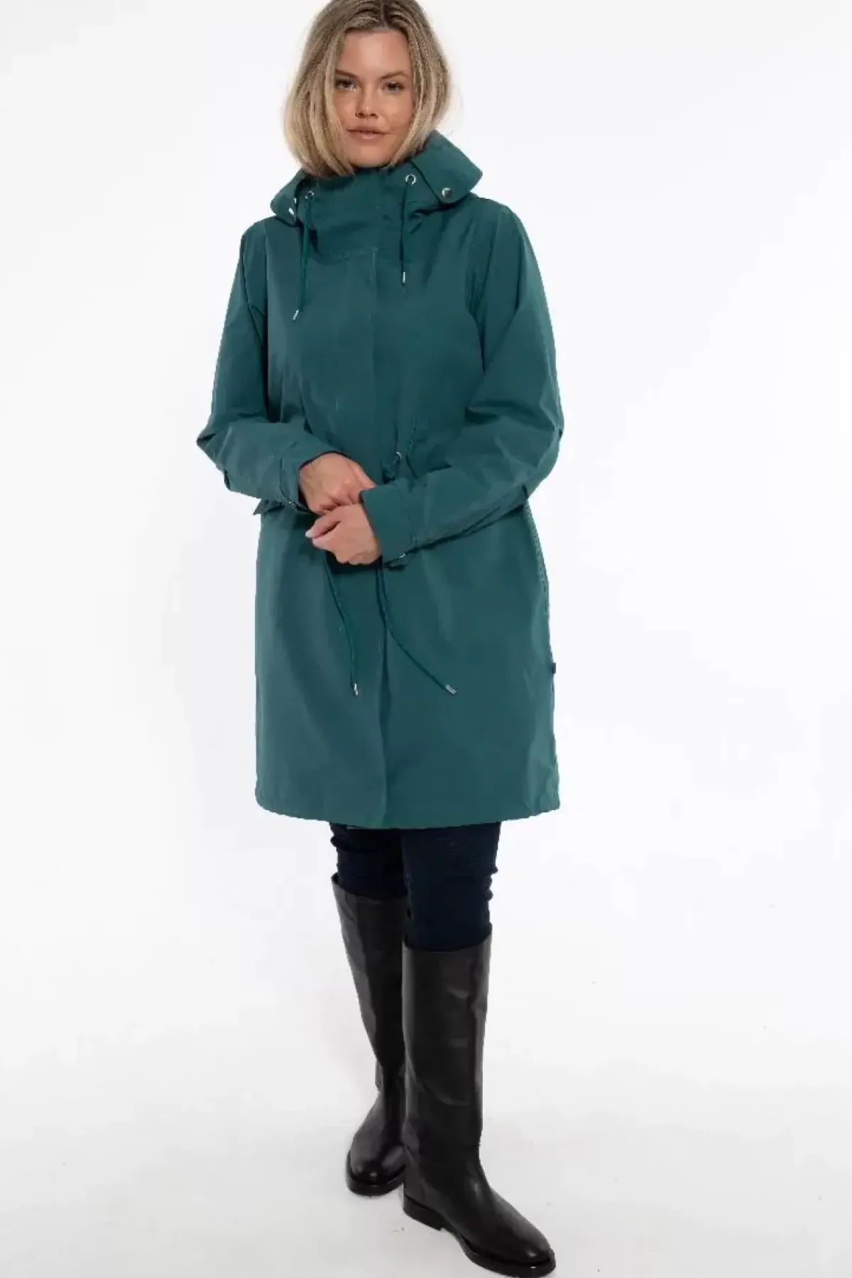 Danefæ Übergangsjacken>Danesvaneke Midseason Parka Dark Duck