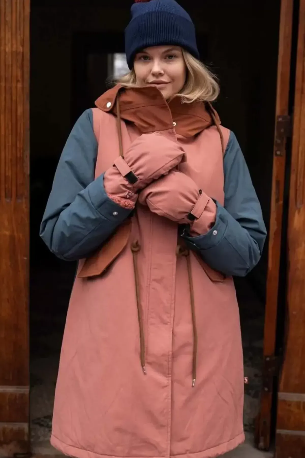Danefæ Winterjacken>Danesvaneke Winter Parka Multi Color