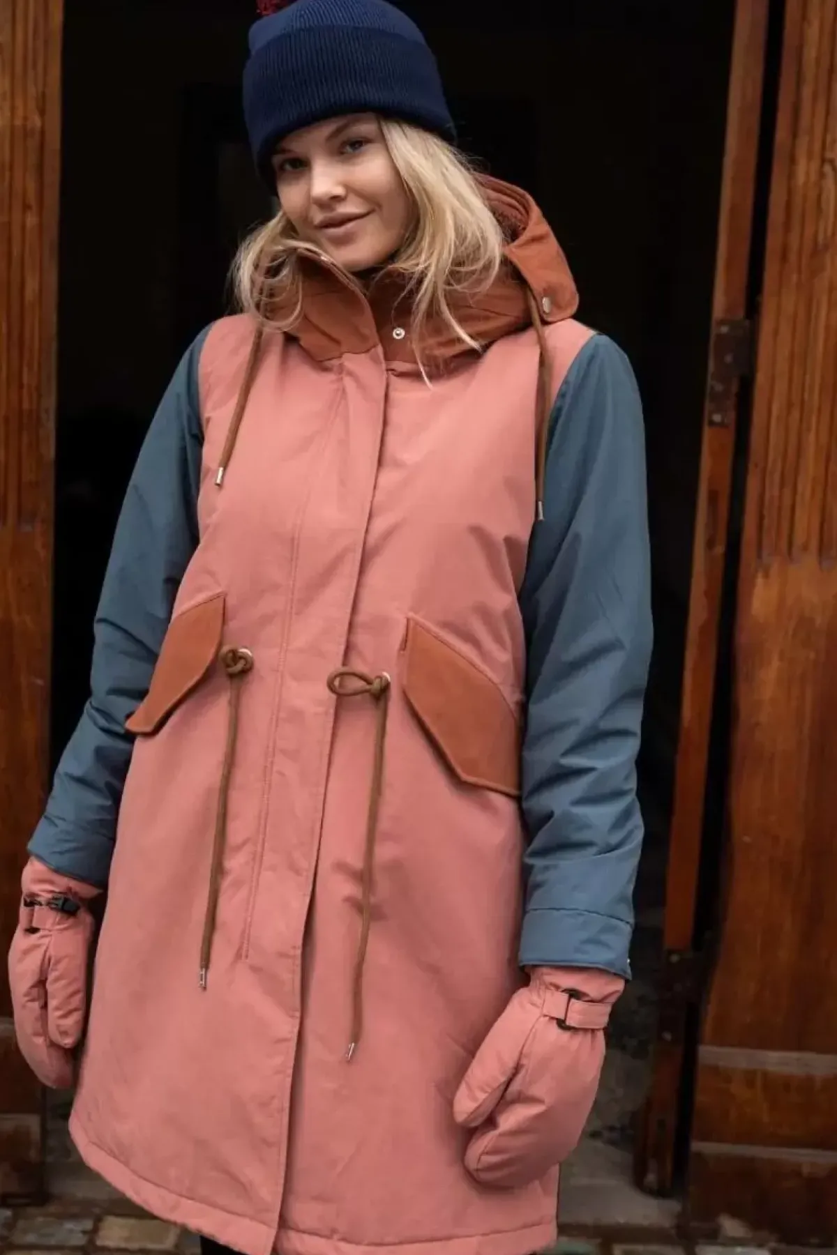Danefæ Winterjacken>Danesvaneke Winter Parka Multi Color
