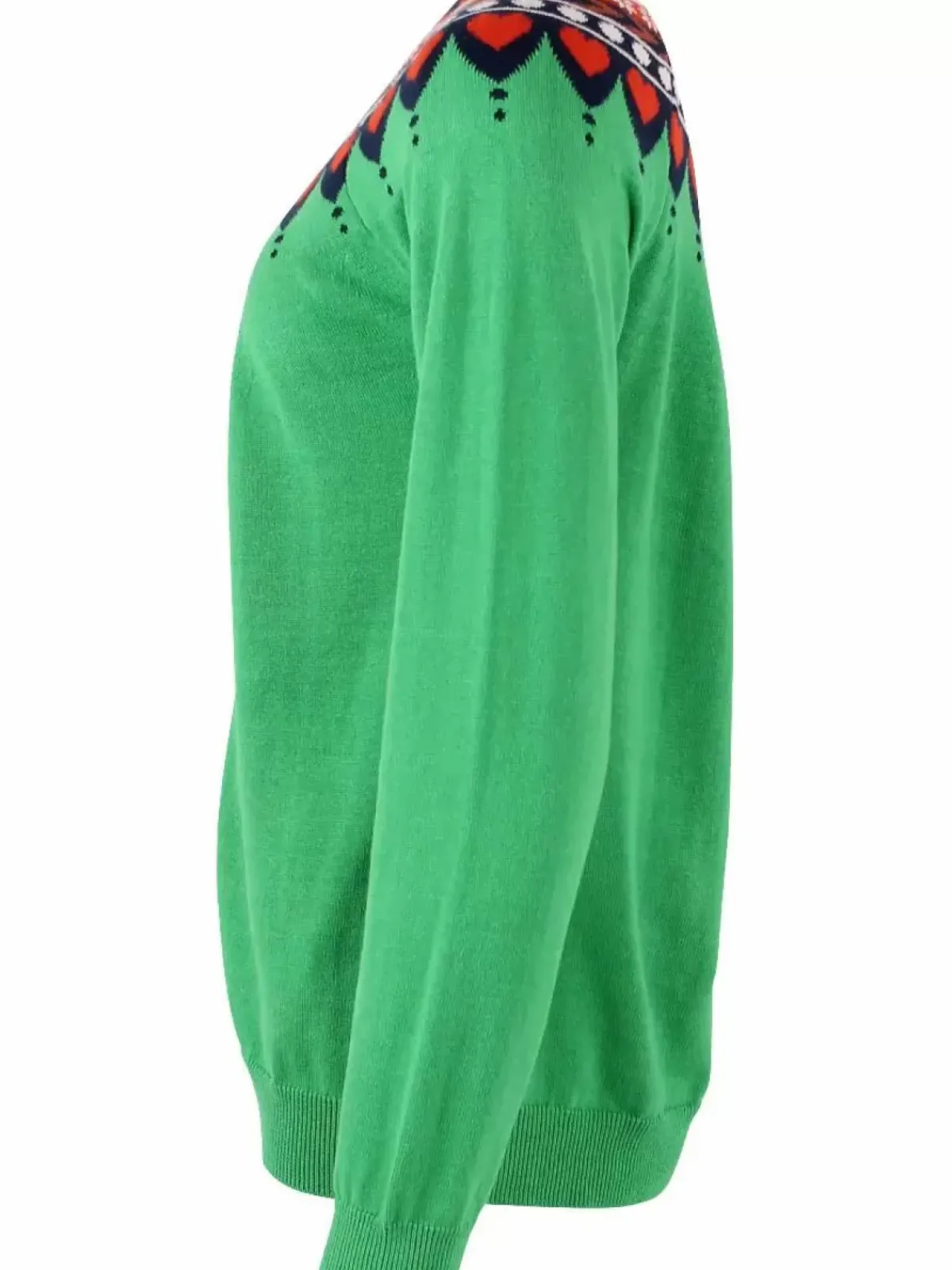 Danefæ Cardigan>Danesweetheart Cotton Knit Cardigan Green