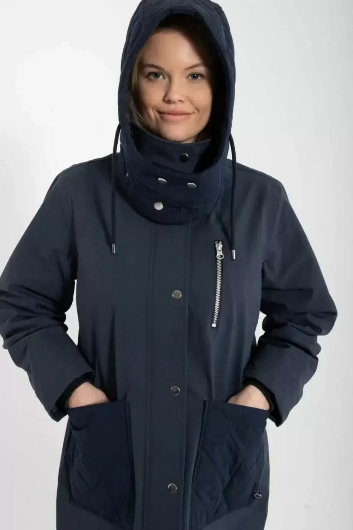 Danefæ Winterjacken>Danethorshavn Winter Coat Dk Navy