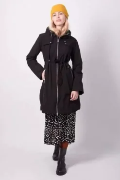 Danefæ Winterjacken>Danetyttebaer Winter Str Jacket Black