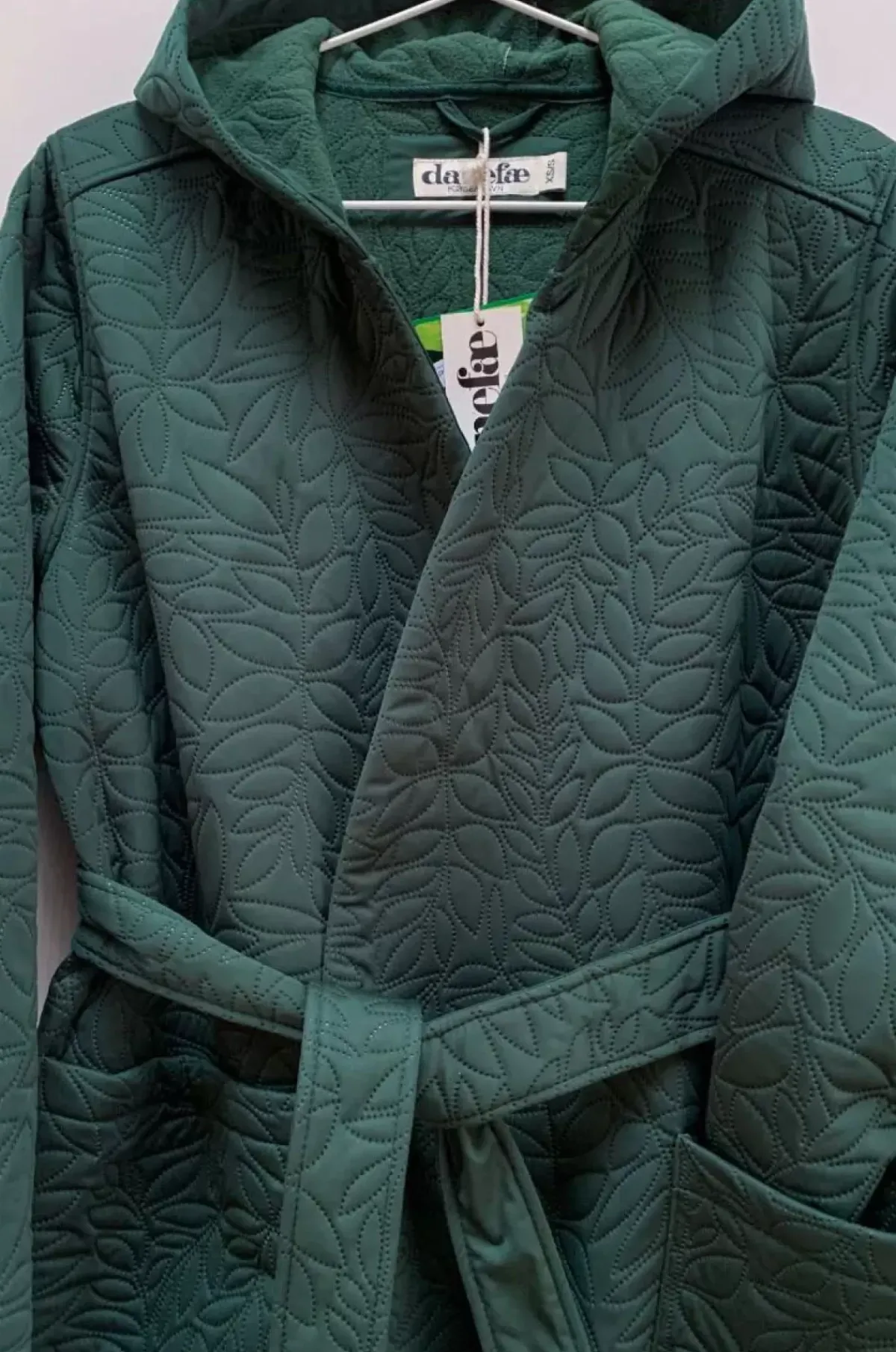 Danefæ Winter-Bademäntel>Daneviking Robe Dk Khaki