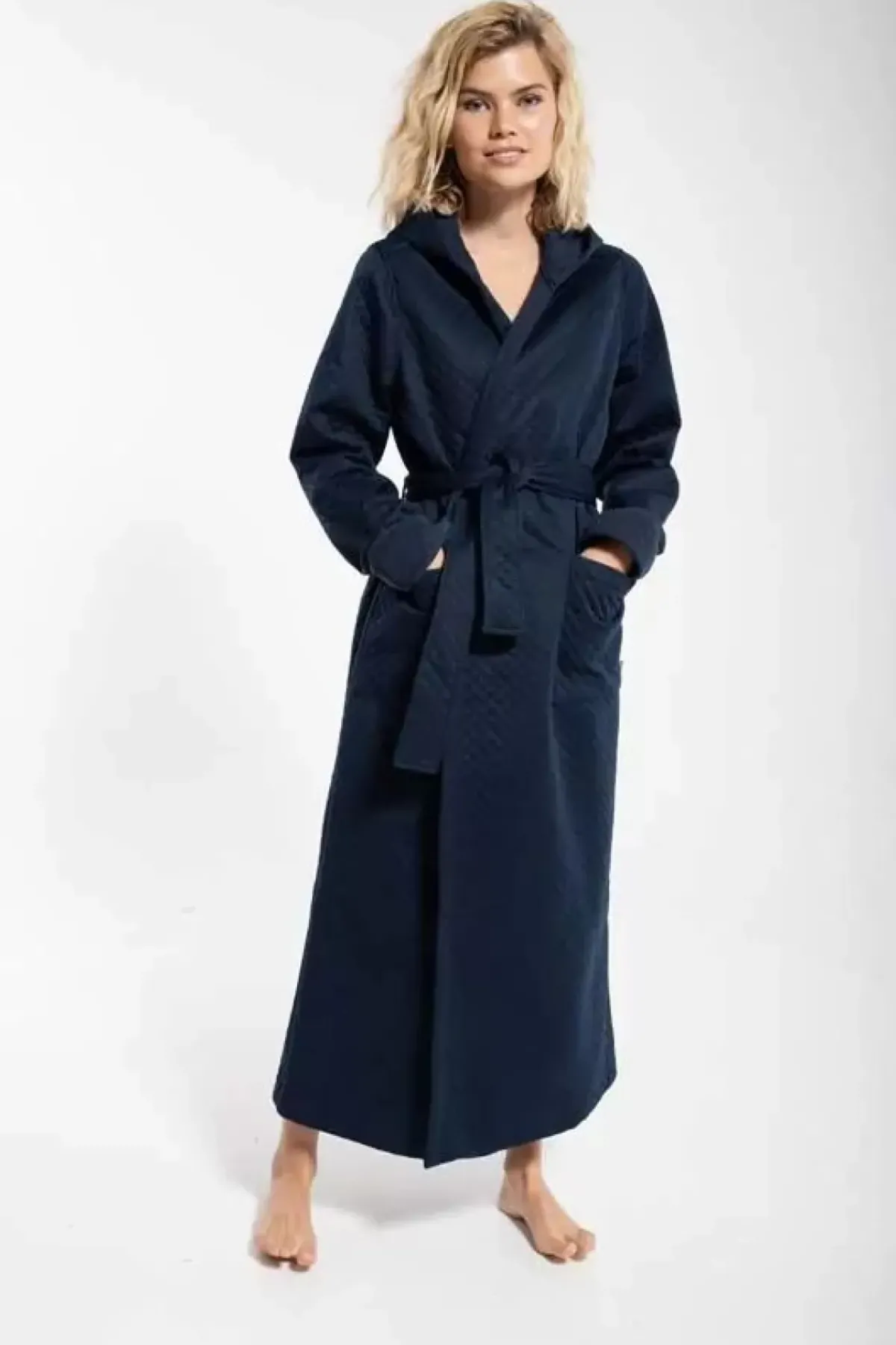 Danefæ Winter-Bademäntel>Daneviking Robe Dusty Navy