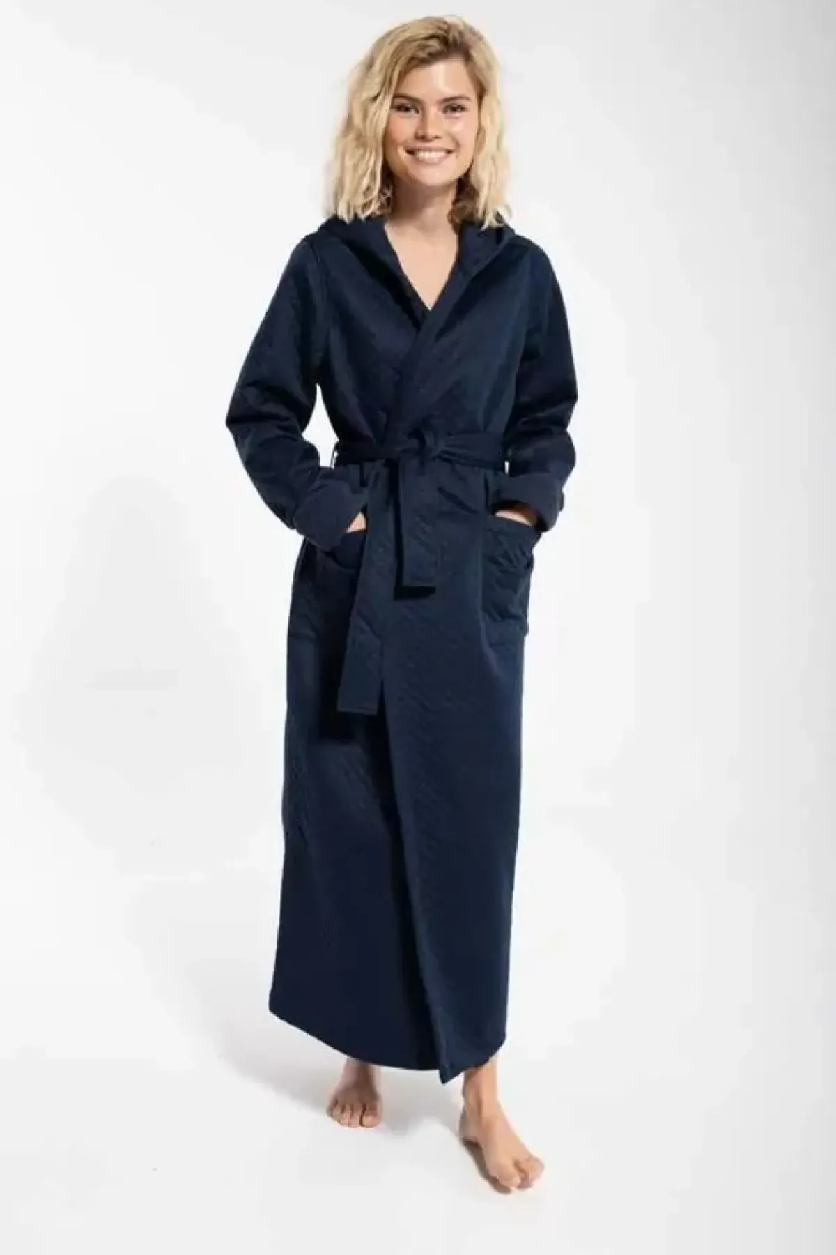 Danefæ Winter-Bademäntel>Daneviking Robe Dusty Navy