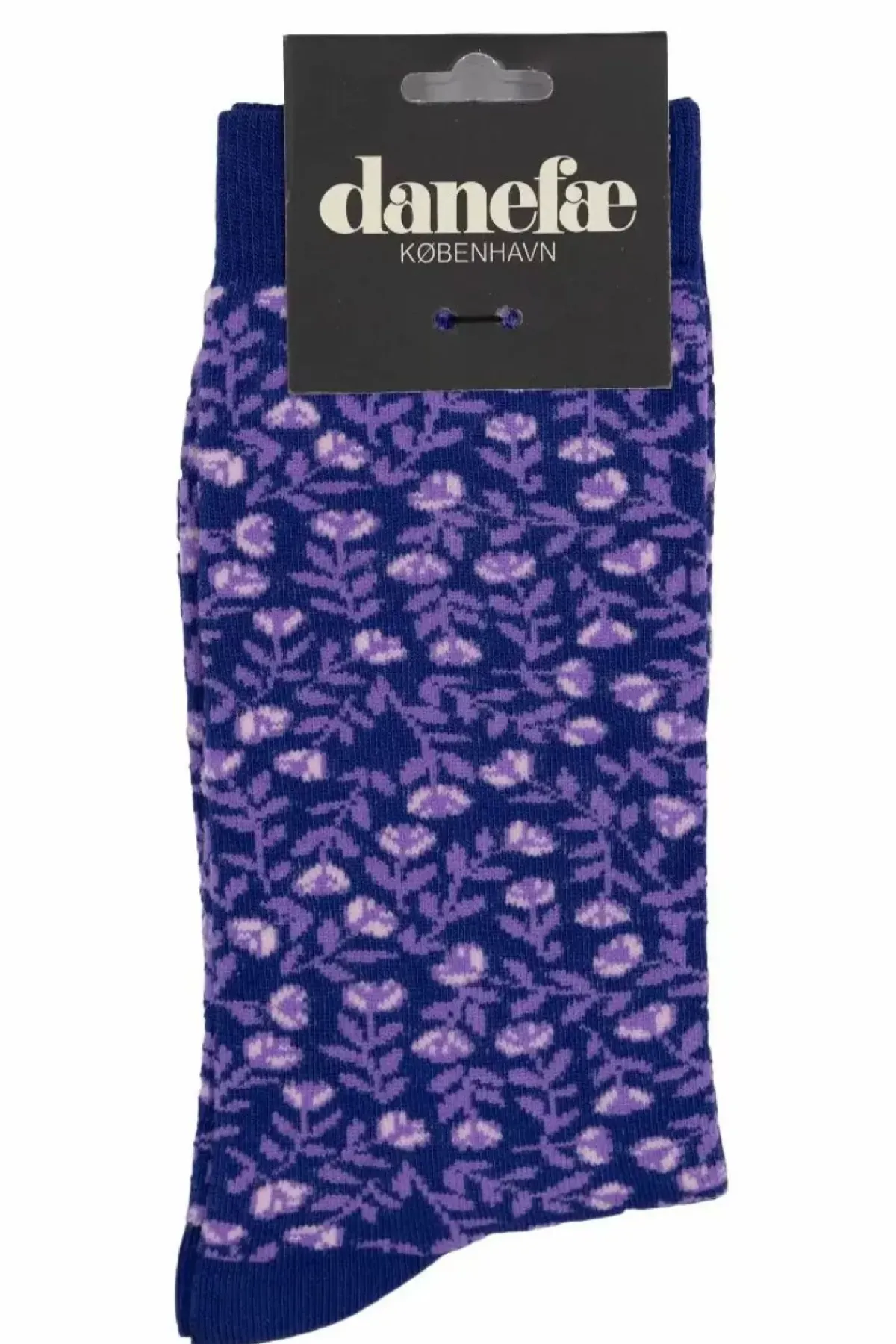 Danefæ Socken Und Strümpfe>Danewalk With Me Socks Deep Marineviola Fleurie