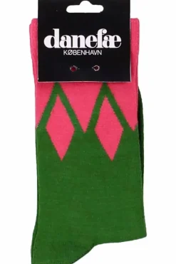 Danefæ Socken Und Strümpfe>Danewalk With Me Socks Rasberry/Fall Jungle Icicles
