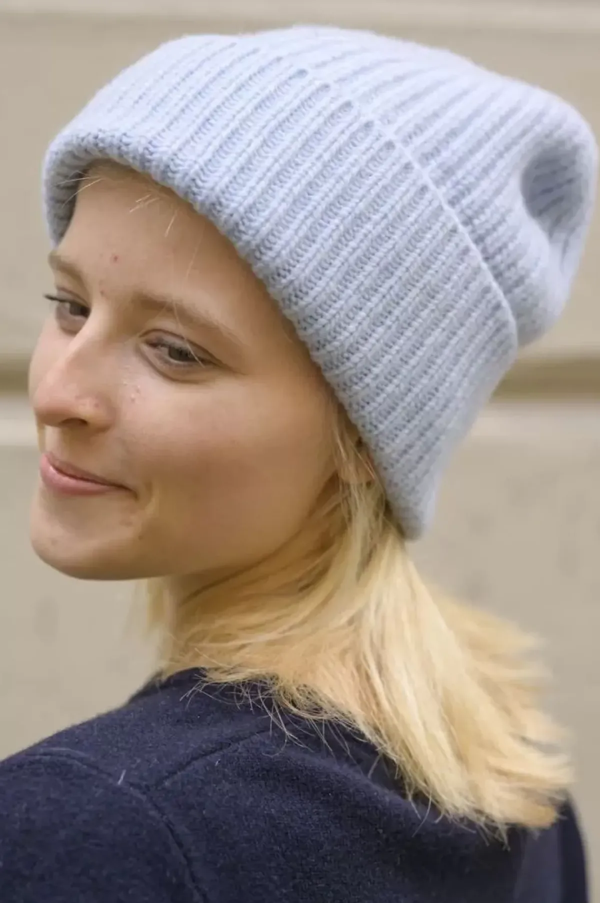 Danefæ Mützen/Hute>Danewarm Thoughts Merino Beanie Light Blue