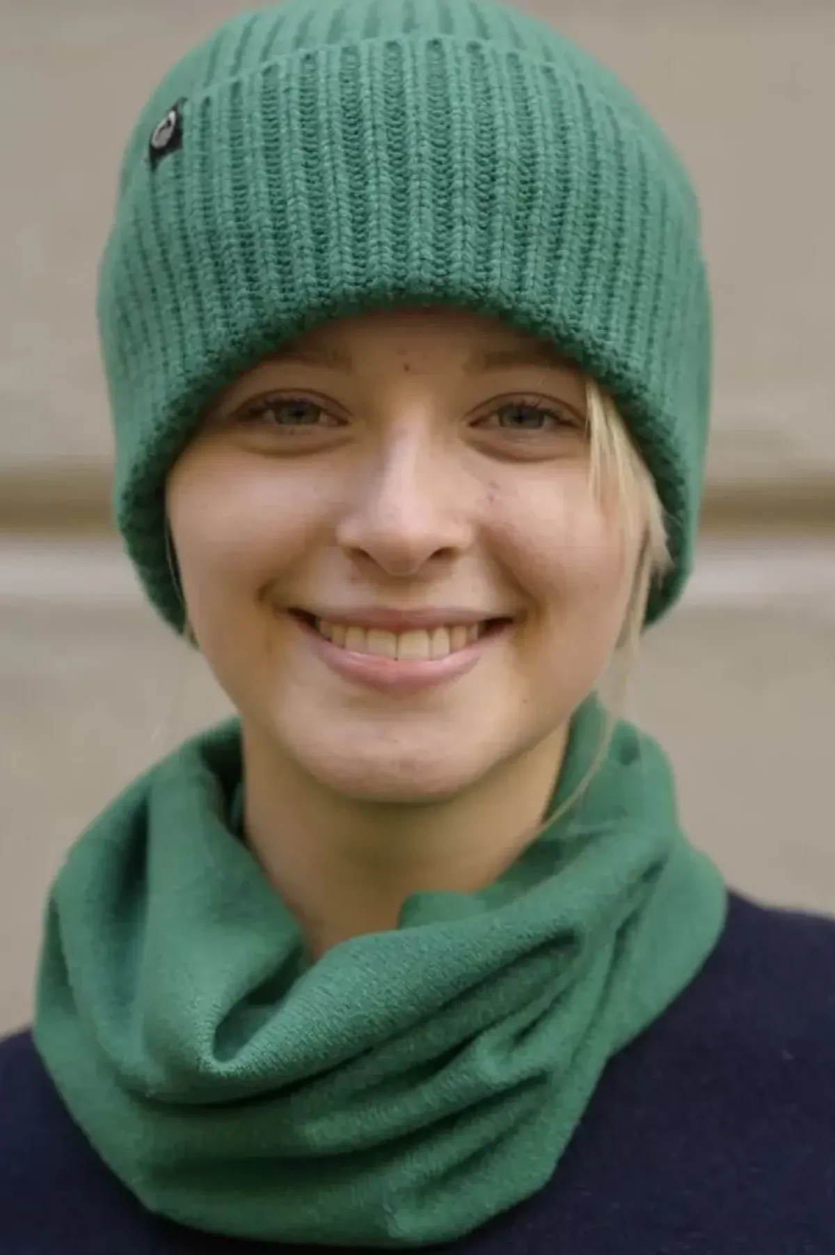Danefæ Mützen/Hute>Danewarm Thoughts Merino Beanie Green