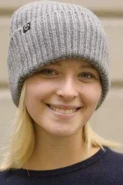 Danefæ Mützen/Hute>Danewarm Thoughts Merino Beanie Heather Grey