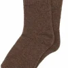 Danefæ Socken Und Strümpfe>Danish Winter Wool Socks Coffee